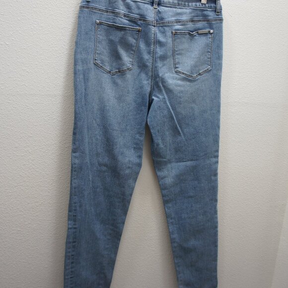 Chicos so slimming girlfriend ankle distressed jeans size 1.5 - Picture 4 of 4